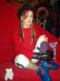 Pickles in Amsterdam - Mme Tussauds - Boy George